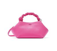 Ganni - Bou Bag Small Grained - Femme - Sacs - Rose - Taille: ONE Size