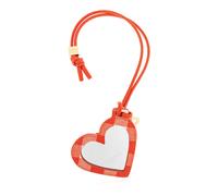 Ganni - Bou Heart Mirror - Femme - Sacs - Rouge - Taille: ONE Size