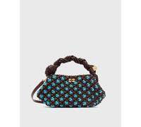 Ganni Bou Mini Braided women Handbags brown taille: ONE SIZE