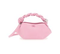 Ganni - Bou Mini Butter Tote Bag - Femme - Sacs - Rose - Taille: ONE Size