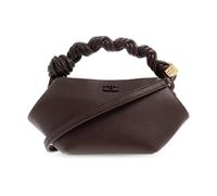 Ganni - Bou Bag Mini Grained - Femme - Sacs - Brun - Taille: ONE Size