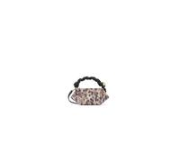 Ganni - Bou Mini Taffeta - Femme - Sacs - Brun - Taille: ONE Size