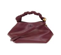 Ganni - Bou Shoulder Bag - Femme - Sacs - Rouge - Taille: ONE Size