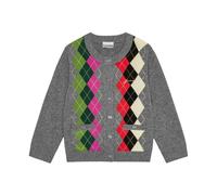 Ganni - Cardigan à Carreaux - Femme - Pulls - Gris - Taille: 36 FR