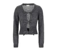 Ganni - Cardigan - Femme - Pulls - Gris - Taille: 40 FR