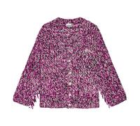 Ganni - Cardigan oversize à col en V - Femme - Pulls - Violet - Taille: 34/36 FR
