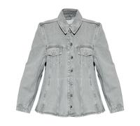 Ganni - Chemise en jean - Femme - Vestes - Gris - Taille: 36 FR