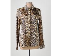 ganni chemisiers et blouses femme de couleur beige 38