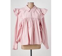ganni chemisiers et blouses femme de couleur rose 38