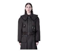 Ganni, Femme, Vestes, Brun, Taille: 40 FR Bomber Jacket