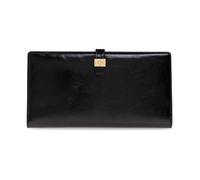 Ganni - Eco Leather Wallet - Femme - Accessoires - Noir - Taille: ONE Size