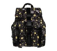 Ganni - Floral Motif Backpack - Femme - Sacs - Gris - Taille: ONE Size