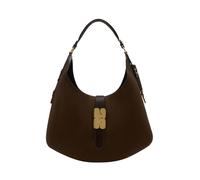 Ganni - Grand sac Kat - Femme - Sacs - Brun - Taille: ONE Size
