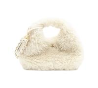 Ganni - Hobo Mini Alternative Fur - Femme - Sacs - Blanc - Taille: ONE Size