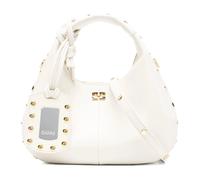 Ganni - Hobo Mini - Femme - Sacs - Blanc - Taille: ONE Size