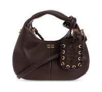 Ganni - Hobo Mini - Femme - Sacs - Brun - Taille: ONE Size