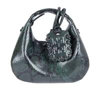 Ganni - Hobo Mini Snake - Femme - Sacs - Vert - Taille: ONE Size