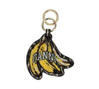 Ganni - Joy Banana Keyring - Femme - Accessoires - Jaune - Taille: ONE Size