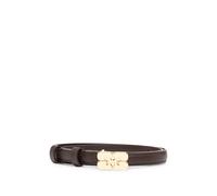 Ganni - Kat Belt - Femme - Accessoires - Brun - Taille: M/L