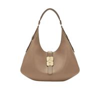 Ganni - Kat Large Shoulder Bag - Femme - Sacs - Brun - Taille: ONE Size