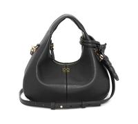 Ganni - Mini Hobo Sac - Femme - Sacs - Noir - Taille: ONE Size