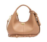 Ganni - Mini Sac Hobo - Femme - Sacs - Beige - Taille: ONE Size