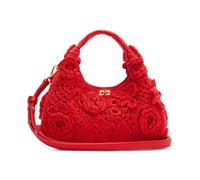 Ganni - Mini Sac Hobo - Femme - Sacs - Rouge - Taille: ONE Size