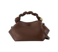 Ganni - Petit Sac Bou - Femme - Sacs - Brun - Taille: ONE Size