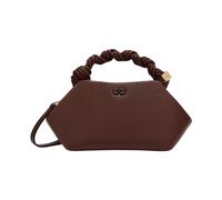 Ganni - Petit Sac Bou - Femme - Sacs - Brun - Taille: ONE Size