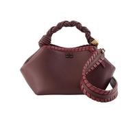 Ganni - Petit Sac Bou - Femme - Sacs - Rouge - Taille: ONE Size