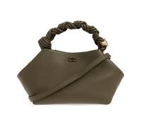 Ganni - Petit Sac Bou Tote - Femme - Sacs - Vert - Taille: ONE Size