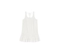 Ganni - Robe en coton - Femme - Robes - Blanc - Taille: 38 FR