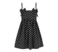 Ganni - Robe Mini à Pois et - Femme - Robes - Multicolore - Taille: 38 FR