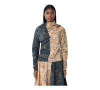 Ganni - Ruched Top - Femme - Tops - Multicolore - Taille: 40 FR