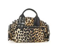 Ganni - Sac bandoulière imprimé léopard - Femme - Sacs - Brun - Taille: ONE Size