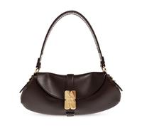 Ganni - Sac en cuir écologique - Femme - Sacs - Rouge - Taille: ONE Size