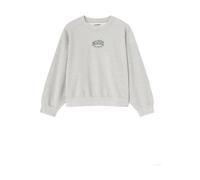 Ganni - SweaT-shirt à col rond avec logo - Femme - Sweatshirts et sweats à capuche - Gris - Taille: 38 FR