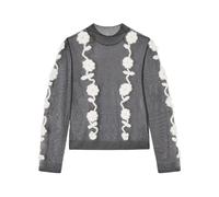Ganni - Top 2649 - Femme - Tops - Noir - Taille: 38 FR
