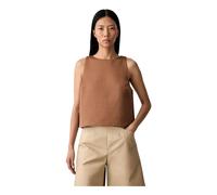 Ganni - Top sans manches - Femme - Tops - Brun - Taille: 38 FR