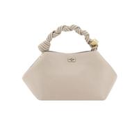 Ganni - Twisted Handle Mini Bag - Femme - Sacs - Blanc - Taille: ONE Size