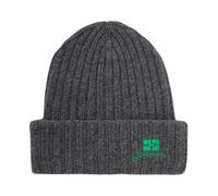 Ganni - Wool Knit Beanie - Femme - Accessoires - Gris - Taille: ONE Size