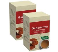 Ganoderma Lucidum Tea - Infusion De Champignons Reishi For L'immunité Et La Vitalité - 20 Sachets (3 G Chacun)(2pcs)