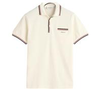GANT 2-COL Tipping SS Pique Polo, Coquille d'œuf, L Homme