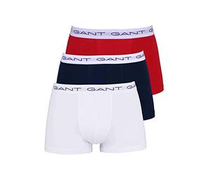 GANT 3-pack Trunk Boxer-Homme-Multicolore (Multicolor 105)-X-Large