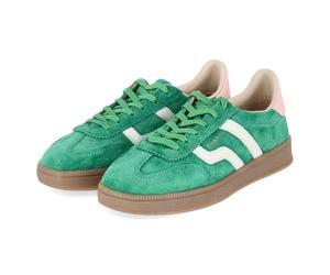 GANT 32533197/G746 Baskets basses en daim pour femme Vert Taille 36, Combinaison verte., 36 EU