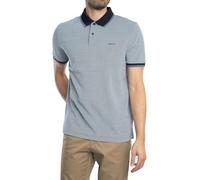 GANT 4-col Oxford SS Pique Polo, Bleu Marine poussiéreux, L Hommes