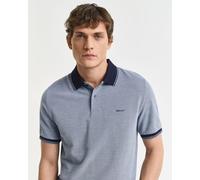 GANT 4-col Oxford SS Pique Polo, Bleu Marine poussiéreux, XL Hommes