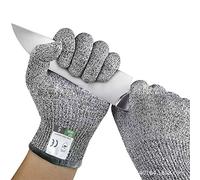 Gant Anti Coupure, Gants de pêche Respirant résistant aux coupures Protection sécurité Gants Anti-Coupure en Plein air Couteau à Viande de Poisson Aide à la Coupe(XL-24CM)