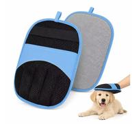 Gant Anti-Poils Électrostatique pour Animaux - Brosse Chien et Chat Sous-Poil, Gant Poils Chat/Chien Réutilisable, Enlève Poils Meubles, Vêtements, Tapis, Voiture - Gant Nettoyage Poils Animaux