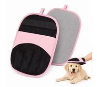 Gant Anti-Poils Électrostatique pour Animaux - Brosse Chien et Chat Sous-Poil, Gant Poils Chat/Chien Réutilisable, Enlève Poils Meubles, Vêtements, Tapis, Voiture - Gant Nettoyage Poils Animaux